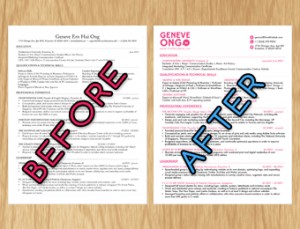 easy makeover tips to make visually appealing resume