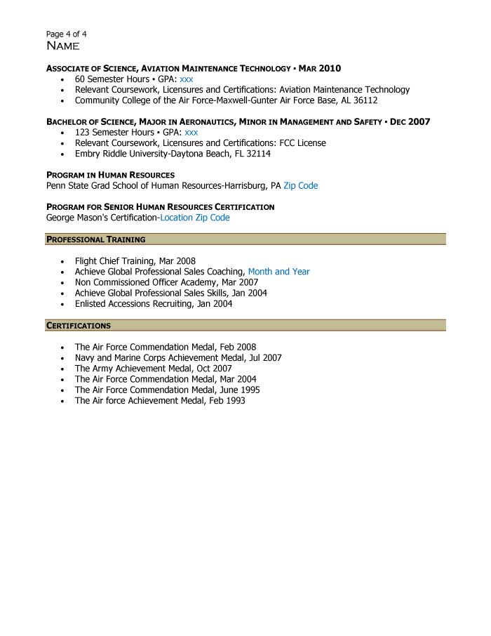 human resources specialist resumes