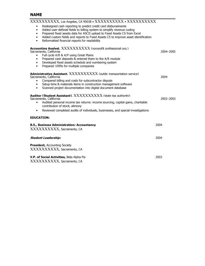 cost accountant resume samples