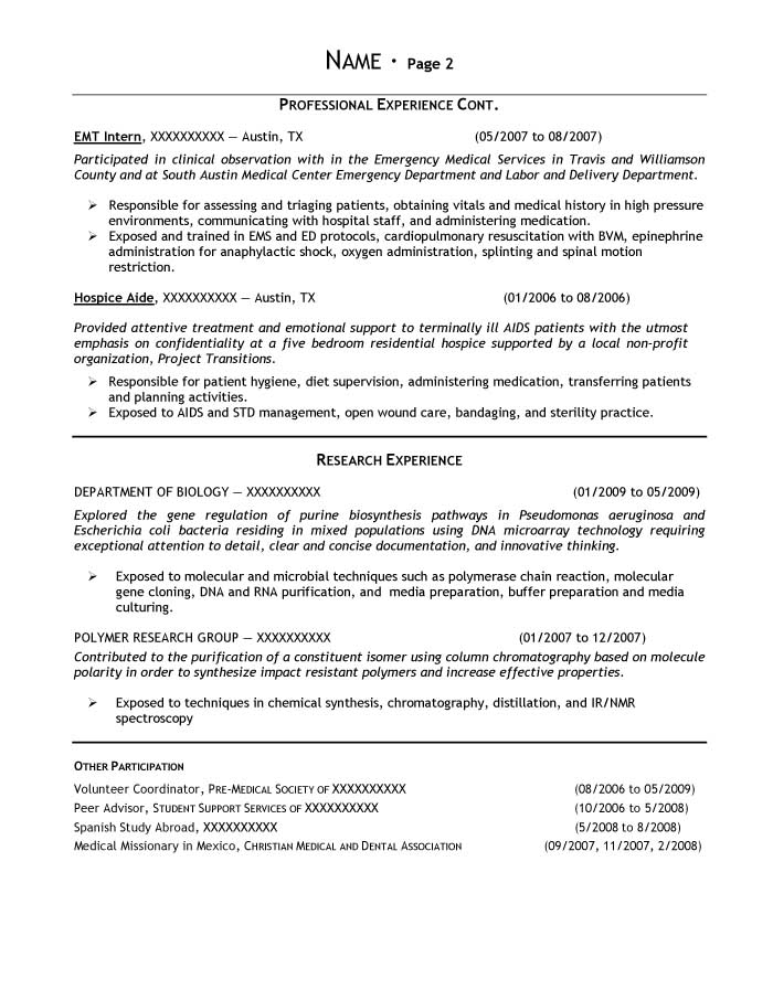 Student Resume Samples - Resume Prime