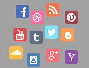 social media icons